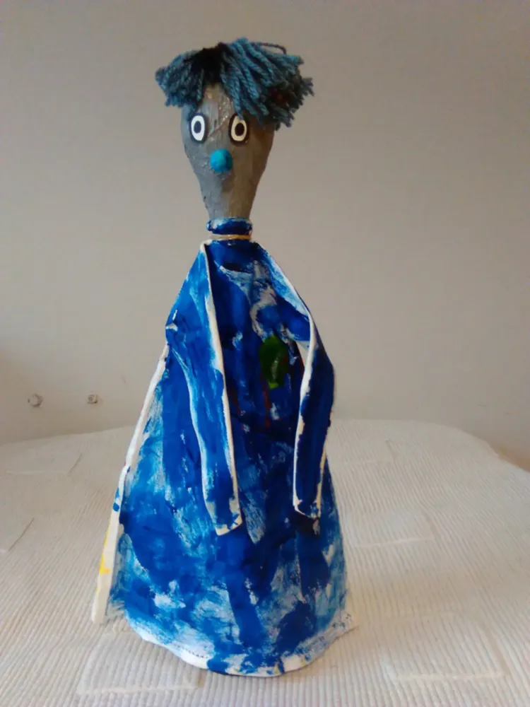 bonhome bleu